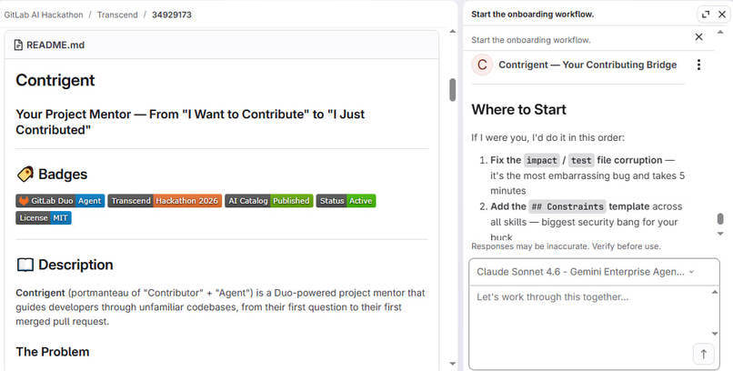 Contrigent – screenshot 1