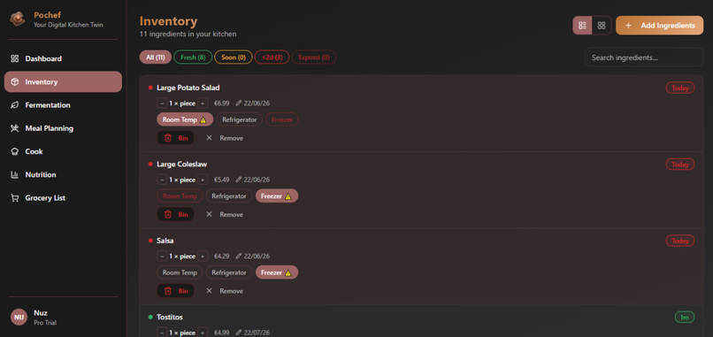 Pochef – screenshot 2