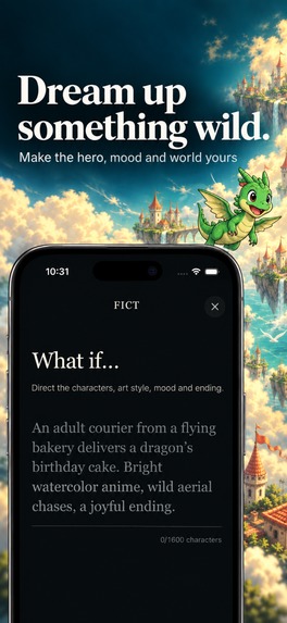 FICT: AI Movie Maker – screenshot 2