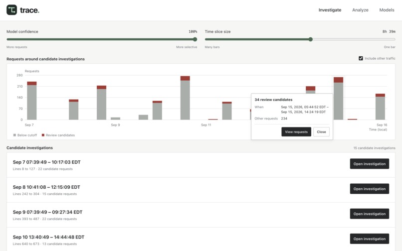 Trace – screenshot 2