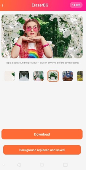 ErazerBG: AI Background Remover & Replacer – screenshot 11