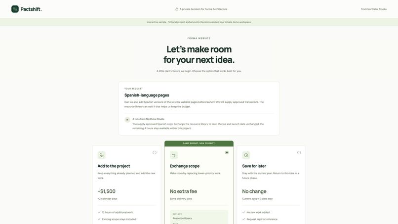 Pactshift – screenshot 2