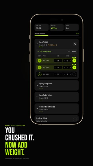 Gymerium: Workout Tracker & Log – screenshot 2