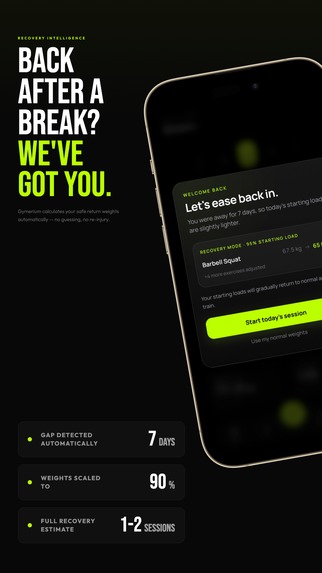 Gymerium: Workout Tracker & Log – screenshot 4