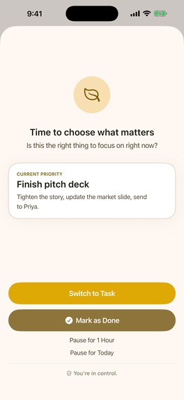 RightCue -  Stay focused – screenshot 6