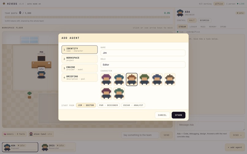 HiveOS – screenshot 4