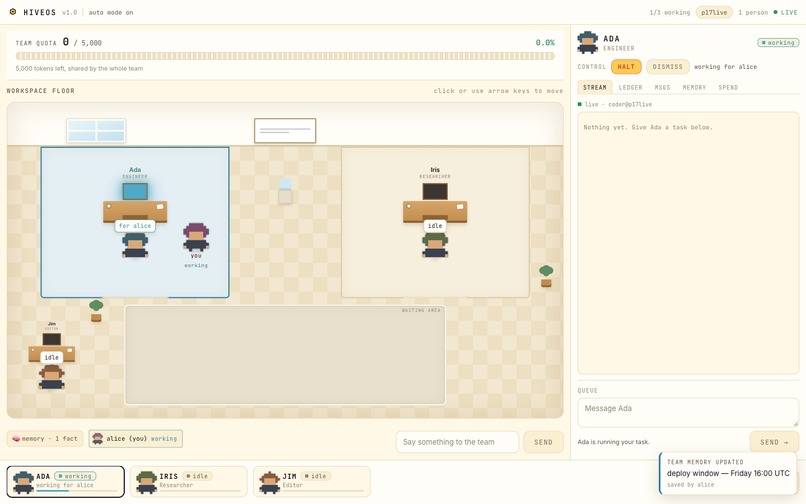 HiveOS – screenshot 3