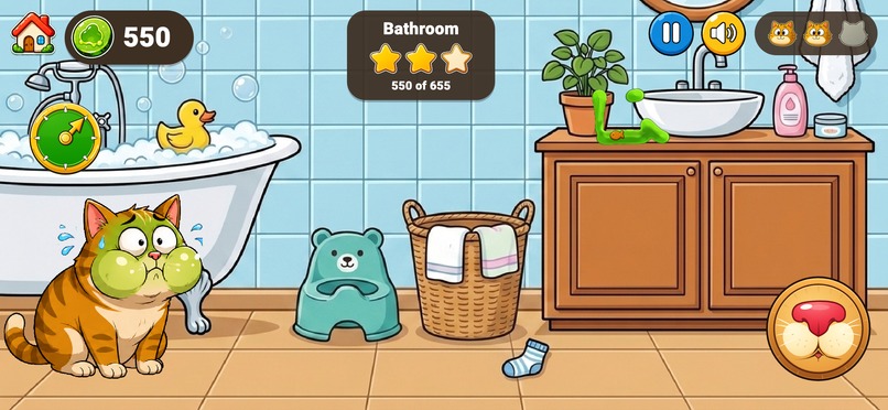 Puking Cat The Game – screenshot 8