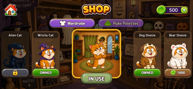 Puking Cat The Game – screenshot 6