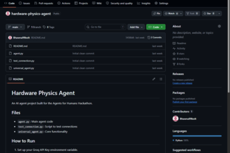 Hardware Physics Agent