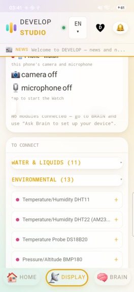 DEVELOP — on device AI – screenshot 2