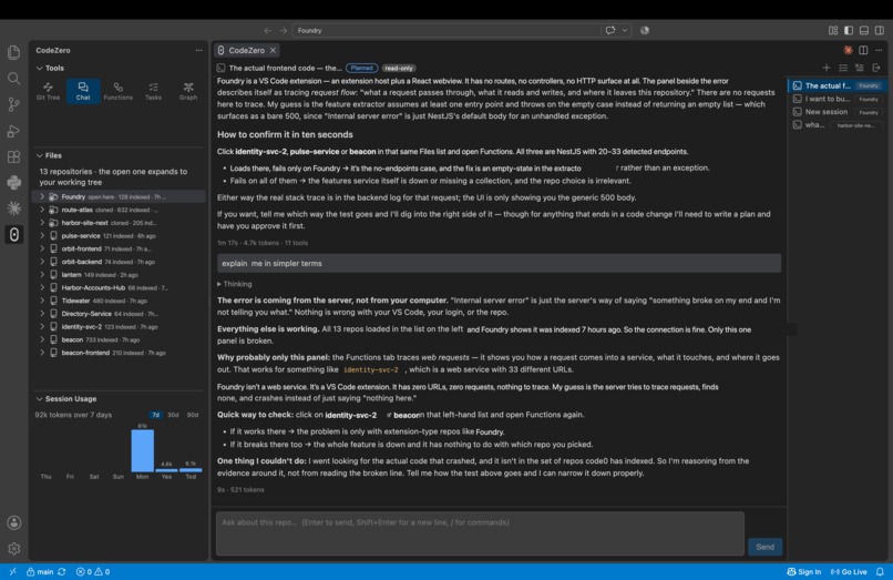 CodeZero – screenshot 1