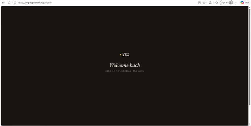 VEQ - The Knowledge Continuity Platform – screenshot 2