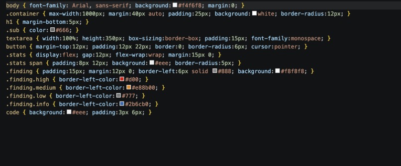 Smart Contract Vulnerability Scanner – screenshot 6