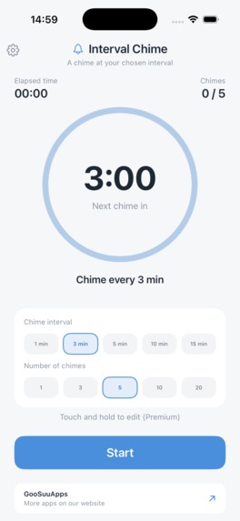 Interval Chime – screenshot 2