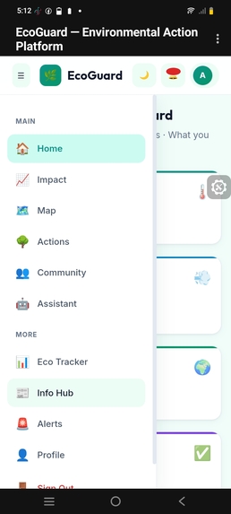 EcoGuard Environmental Action Platfor – screenshot 2