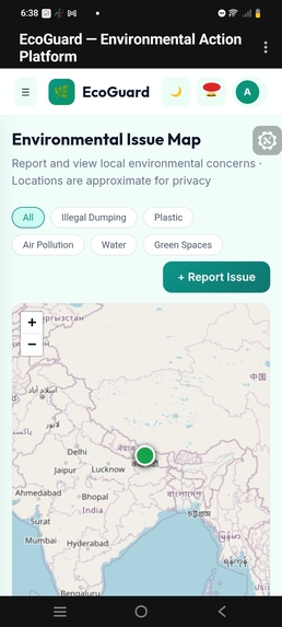 EcoGuard Environmental Action Platfor – screenshot 3