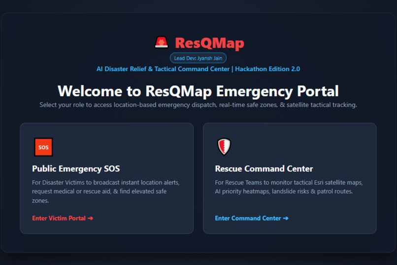 ResQmap – screenshot 2