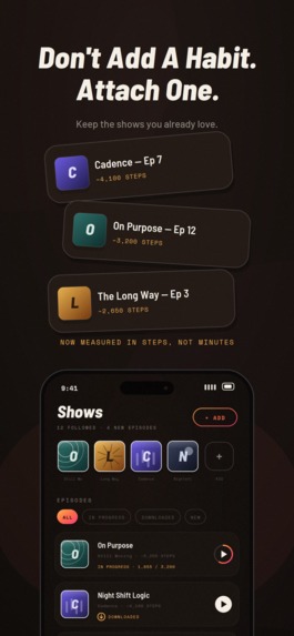 Mosey: Walking Podcast Player – screenshot 5
