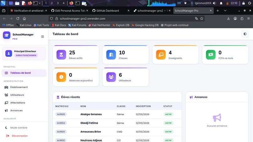 SchoolManager Pro – screenshot 2