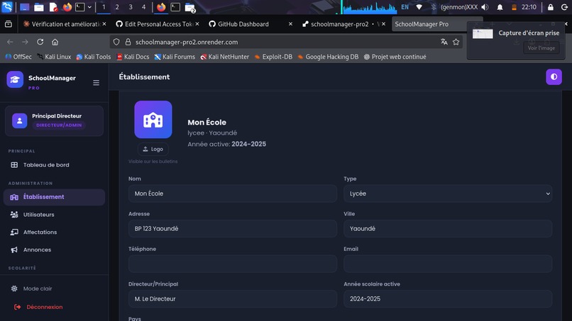 SchoolManager Pro – screenshot 3