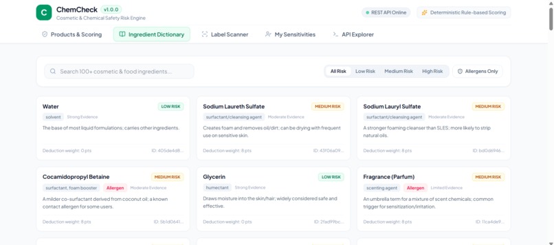 ChemCheck – screenshot 4