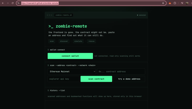 zombie remote – screenshot 1