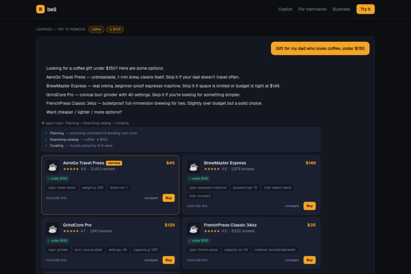 Beli – screenshot 5