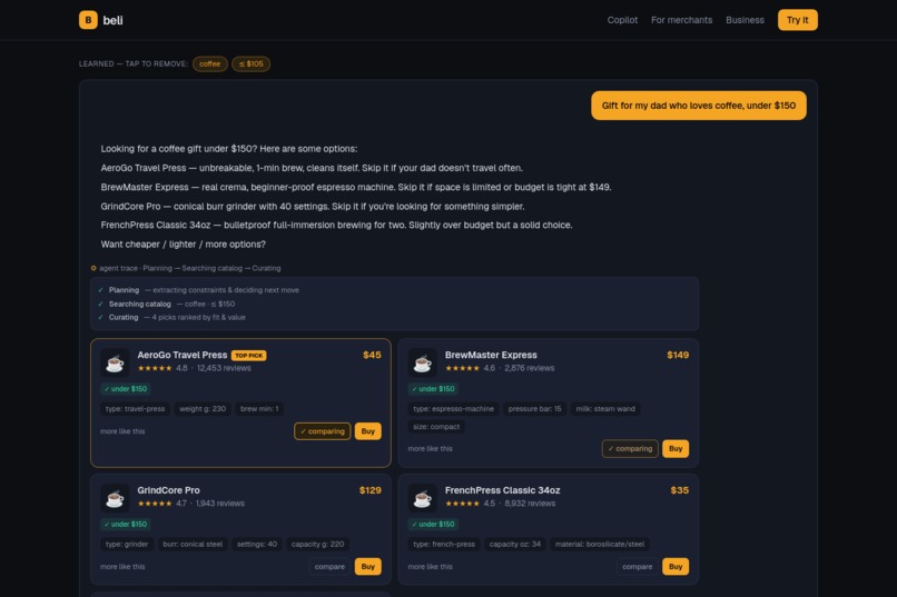 Beli – screenshot 6