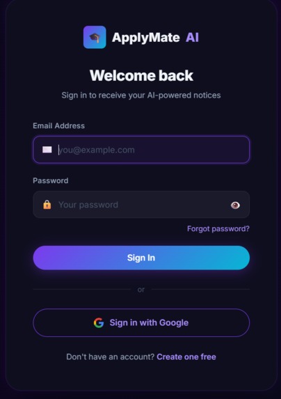 ApplyMate-AI – screenshot 5
