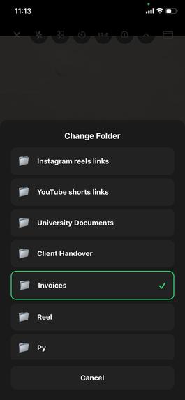 ToFolder – screenshot 3