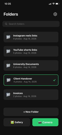 ToFolder – screenshot 5