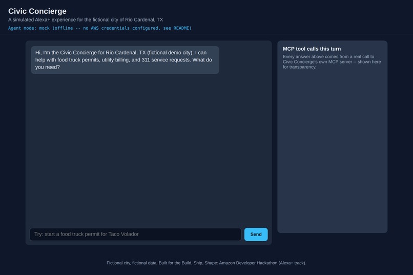 Civic Concierge – screenshot 1