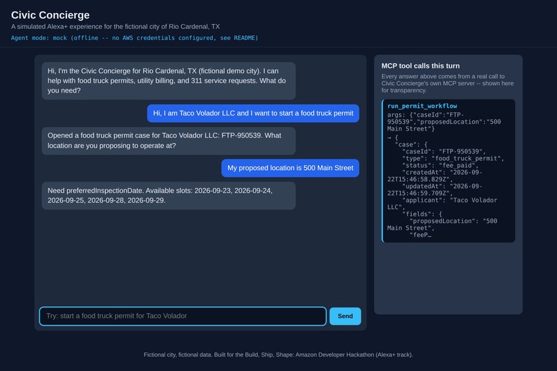 Civic Concierge – screenshot 2