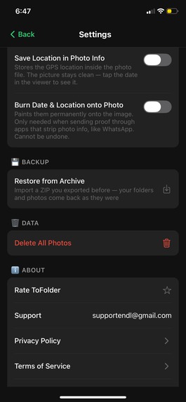 ToFolder – screenshot 9