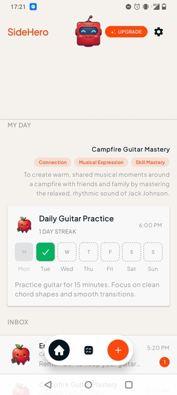 SideHero: AI Habit Coach – screenshot 7