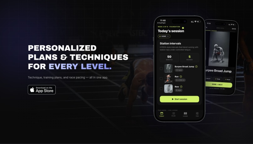 RoxPath -- Your Personal Hyrox Coach – screenshot 1