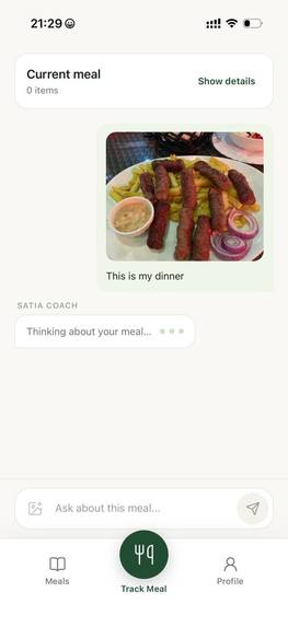 Mindful Eating Coach - Satia – screenshot 1