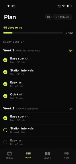 RoxPath -- Your Personal Hyrox Coach – screenshot 10