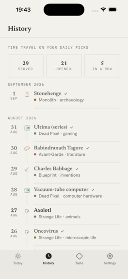 dailypedia: one article a day – screenshot 10