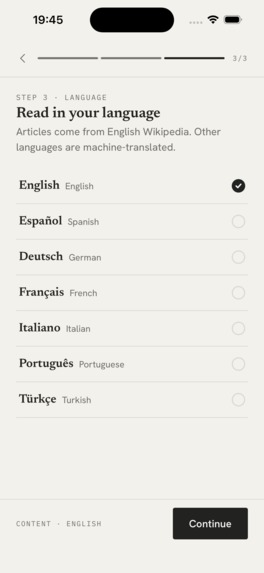dailypedia: one article a day – screenshot 5