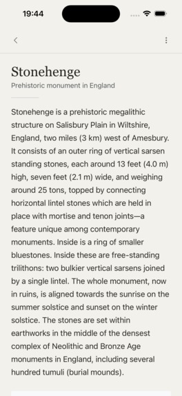 dailypedia: one article a day – screenshot 7