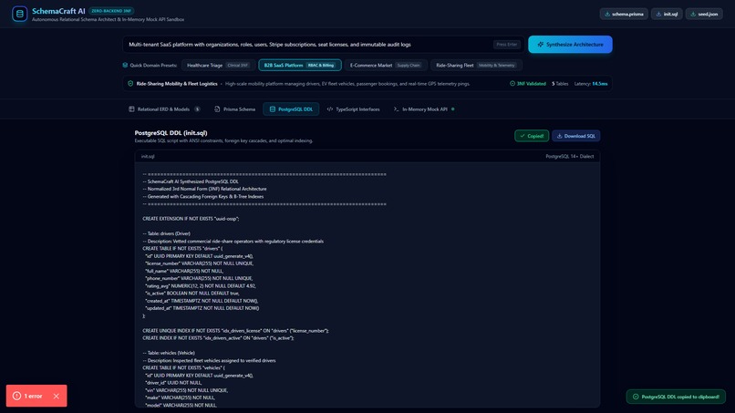 SchemaCraft AI – screenshot 3