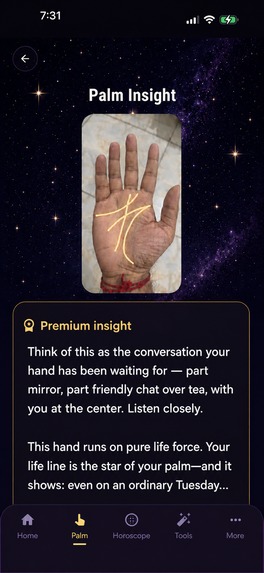 HoroCast: Horoscope & Palm Reading – screenshot 4