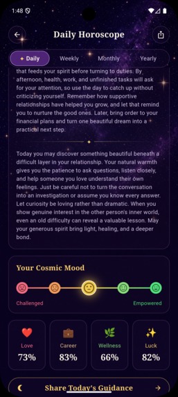 HoroCast: Horoscope & Palm Reading – screenshot 2