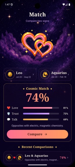 HoroCast: Horoscope & Palm Reading – screenshot 7