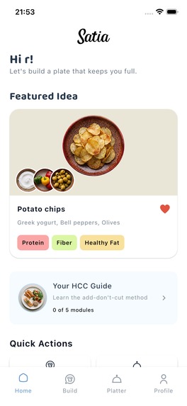 Satia : Hunger crushing coach – screenshot 3