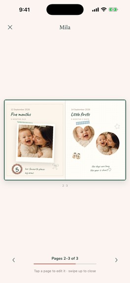 Minori: Baby Album, Journal – screenshot 4