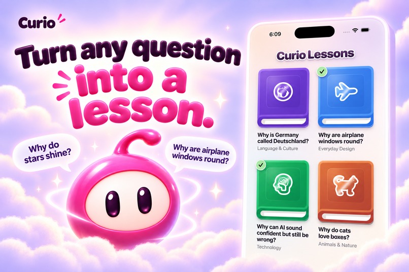 Curio: Learn Anything – screenshot 1