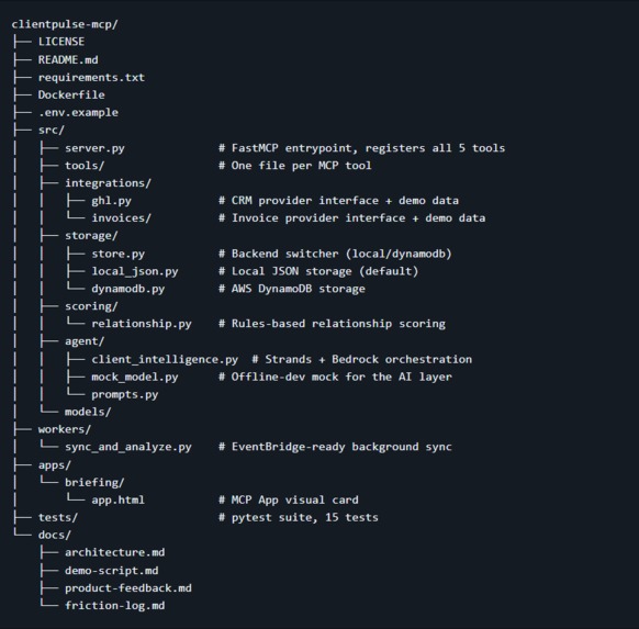 ClientPulse – screenshot 4